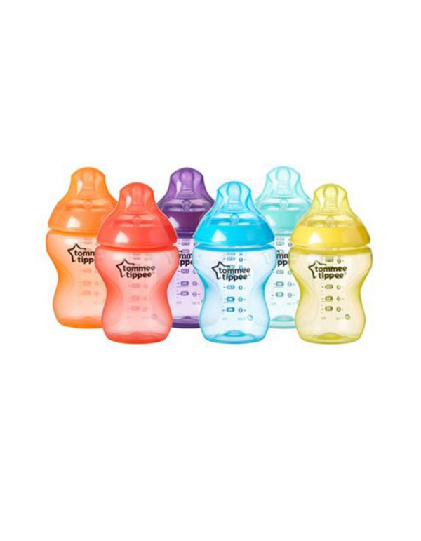 شیشه شیر رنگی تامی تیپی - tommee tippee colour bottle